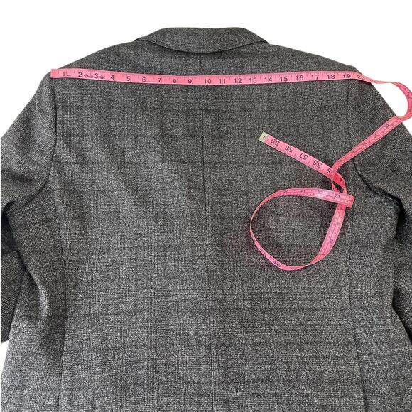 Banana Republic REDA 1865 Wool Plaid Sport Coat Blazer Men's Size 46R Slim fit - Picture 8 of 15